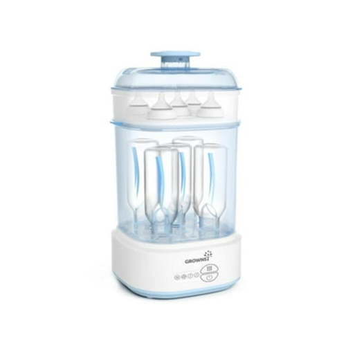 Bottle Sterilizer and Dryer, Compact Electric Steam Baby Bottle Sterilizer, Bottle Sanitizer for Baby Bottles, Pacifiers, Pump Parts，