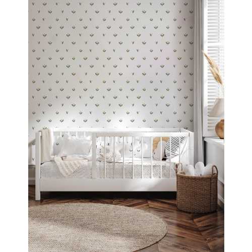 Freya Yellow Floral Bud Wall Decals / Removable Flower Wall Decals / Flower Wall Stickers / Floral Walls / Girls Nursery