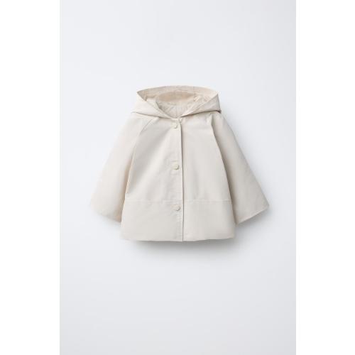 HOODED PARKA - Beige | ZARA United States