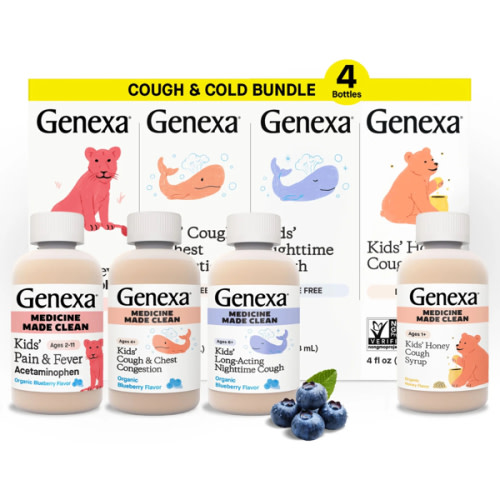 Kids' Cough, Pain & Fever Relief Bundle – Genexa