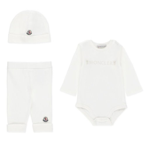 Moncler Enfant Teddy Bear Logo Gift Set