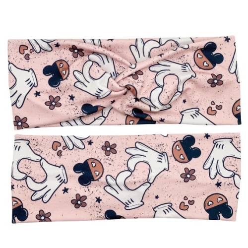 Disney Valentine Headband,valentines Day, Disney Headbands,knot Headband,twist Headbands,nurse Headbands,boho Headbands,mickey Mouse,hearts - Etsy
