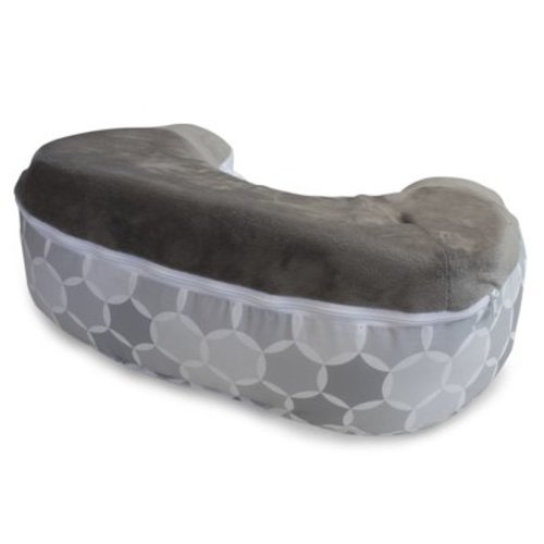 Boppy Best Latch Breastfeeding Pillow Gray Circles
