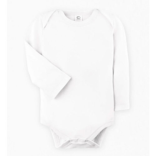 Classic Long Sleeve Bodysuit, 0-3 mo