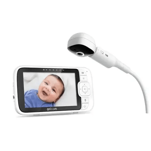 Oricom Video Monitor with Remote Function and Cribmount Nursery Pal - Skyview OBH650P | Baby Bunting AU