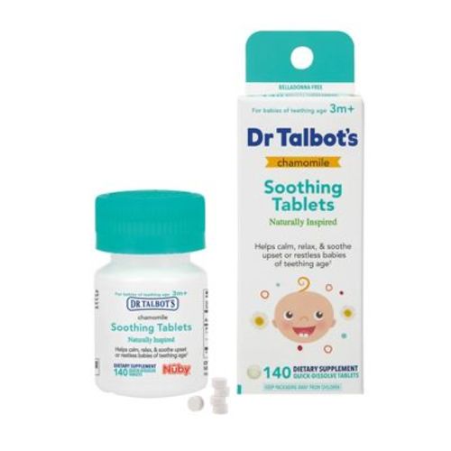 Dr. Talbot's Nuby Naturally Derived Soothing Tablets - Chamomile - 140ct
