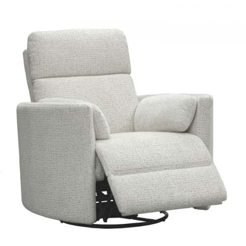 Raggio Head-tilt Power Swivel Recliner - Richmond Cream (radius+) | by PL Heritage Furniture