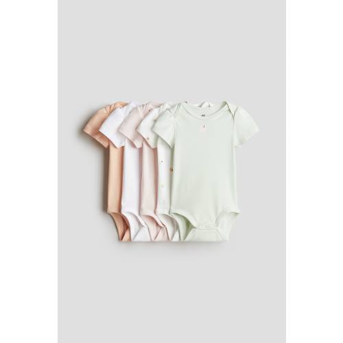 5-PACK COTTON BODYSUITS