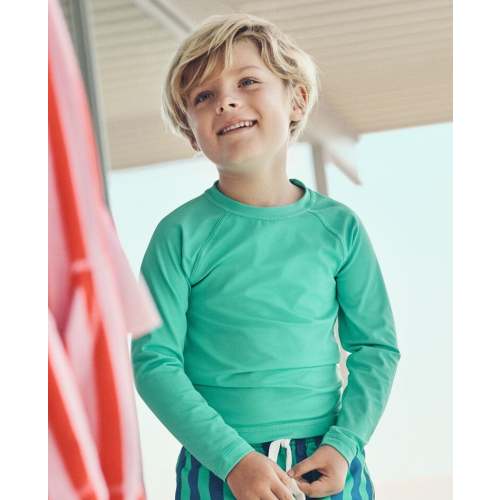 Rashguard Top | Hanna Andersson- pool green