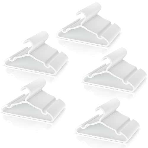 VILICK Plastic Kids Hangers - 150 Pack Non-Slip Baby Clothes Hangers for Closet, Toddler & Newborn Clothing Pants, Skirts, Coats (White)