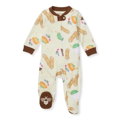 Gelato & Cannoli Organic Cotton Pajamas - 0-3 Months