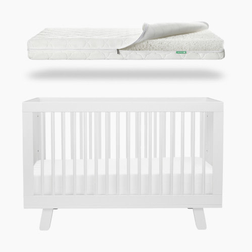 babyletto x Newton Baby Babyletto Hudson Crib & Newton Baby Mattress Bundle