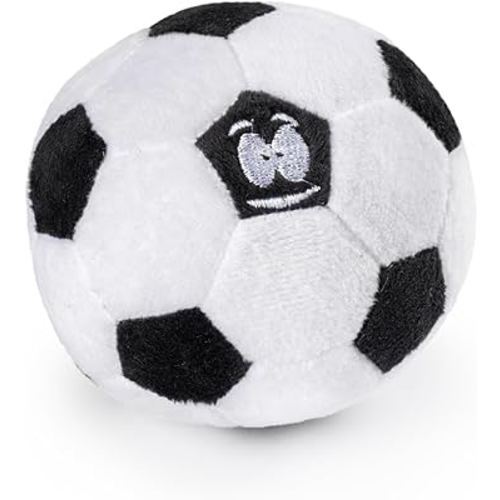 Plush Baby Soccer Ball Rattle | Baby Soccer Ball Toy | Learning Content | Great Gift for Baby and Toddler Girls or Boys | 0-36 Months