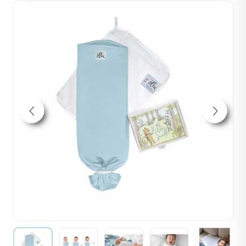The Ollie® Swaddle | Award-Winning Baby Swaddle for Newborn Sleep | Baby Registry Favorite