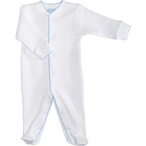 Basket Weave Baby Footie