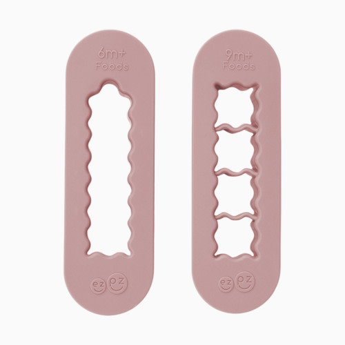 ezpz Baby-Led Weaning Food Cutters - Blush