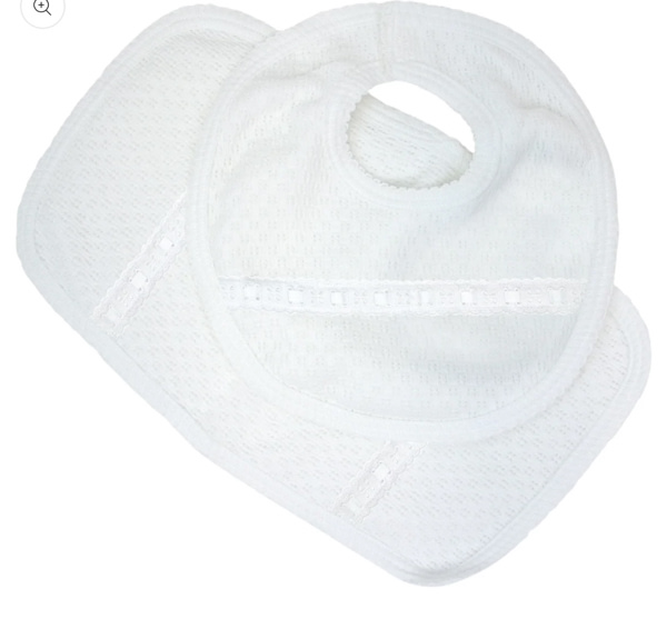 Paty Knit Bib & Burp Cloth Set – PatyInc