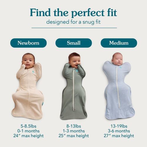 Love to Dream Swaddle Up Sleep Sack- Cotton 1.0 TOG - Deep Olive - S: Long Sleeve, Two-Way Zipper, Solid Pattern