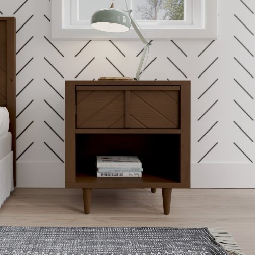 Surrey Hill Nightstand, Toasted Chestnut | Kids Nightstands | Child Craft