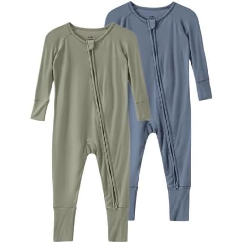 Baby Viscose from Bamboo Footless Pajamas Boys Girls Zippy Pjs Sleep 'N Play Romper - 0-24 Months