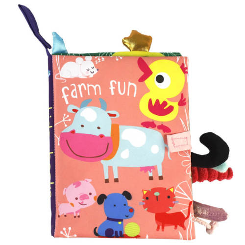 Montessori Baby Soft Book - Early Sensory Stimulation!