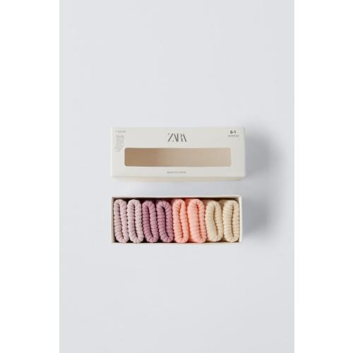 FOUR-PACK OF COLORFUL SOCKS - Pink | ZARA United States