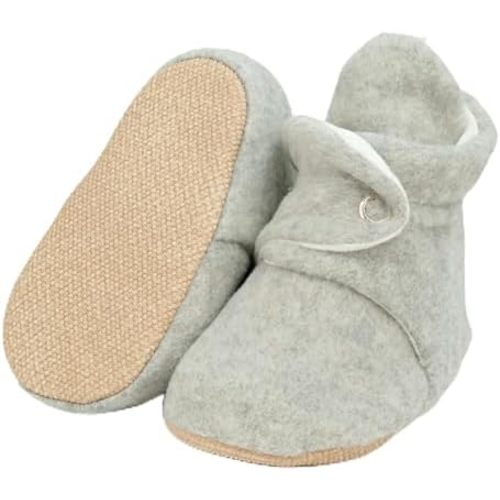 Ella Bonna Fleece Baby Booties, Warm Baby Socks, Organic Baby Booties, Infant Booties for Babies, Basic Series