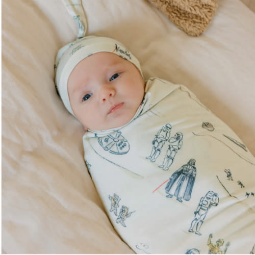 Copper Pearl - Knit Swaddle Blanket - Tatooine