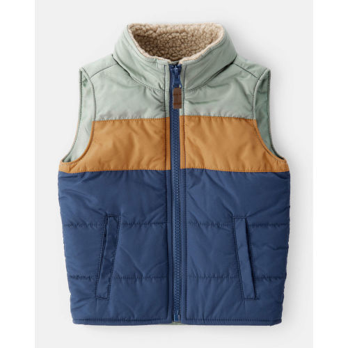 Baby Boy Sleeveless Puffer Vest - Carter's | Carter's