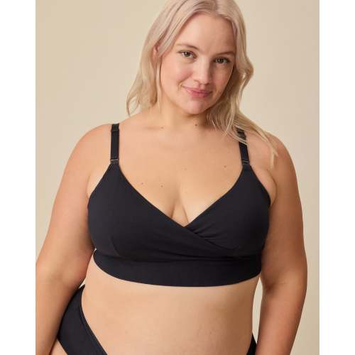 SoftStretch Cotton Nursing Bra | Buff - Kindred Bravely