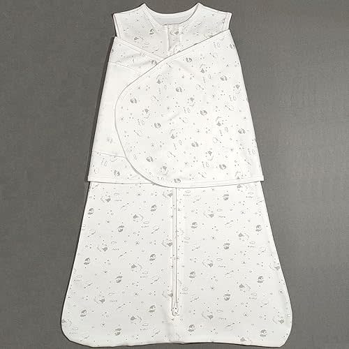 Baby Cotton Split Swaddle Sack Sleepsack Wearable Blanket for Boys and Girls, 4 Season (Sheep)