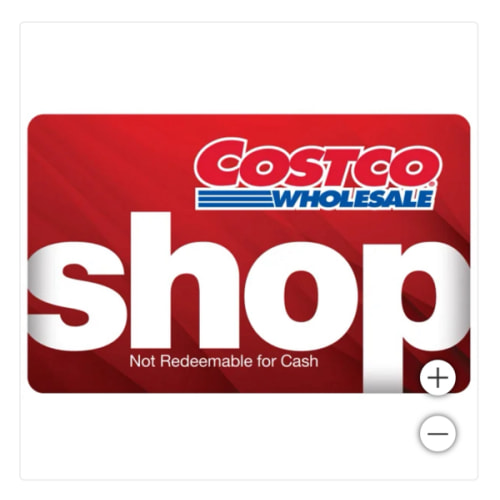 Costco Shop Card