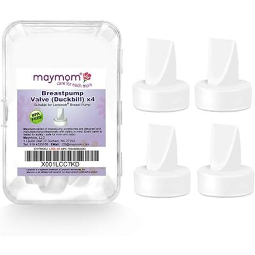 Maymom Pump Valve for Lansinoh Breast Pumps Signature Pro/Smartpump/Manual Breast Pumps. Replace Lansinoh Pump Valves.