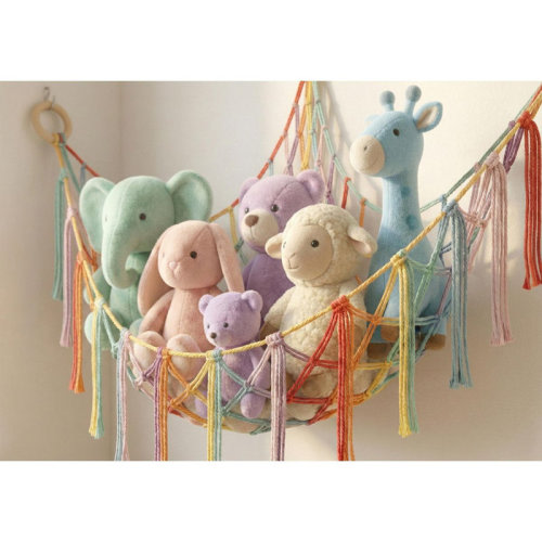 East Urban Home Stuffed Animal Storage Hammock Large | Wayfair