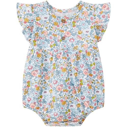 pureborn Baby Girls Boys Bodysuit Super Soft Cotton Romper 3-6 months