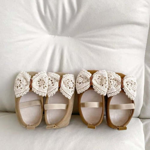 Lace Ribbon Shoes