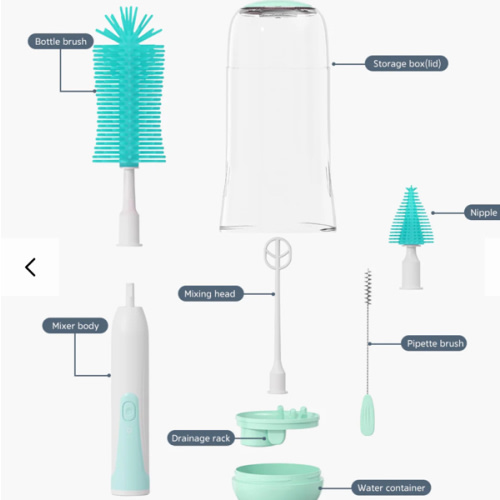 MomMed Electric Bottle Brush Cleaner Set (UV light)