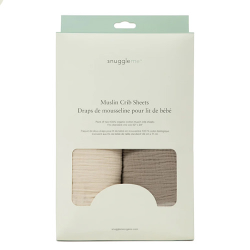 Muslin Crib Sheets | Natural + Birch