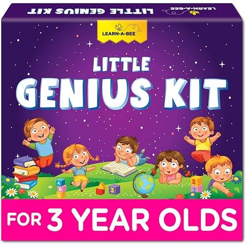Toys for 3 Year Old Boys/Girls | Gift for 3 Year Old Kids | Board Books and Fun Activities | Learning and Educational Toys & Games (1 Box Set)
