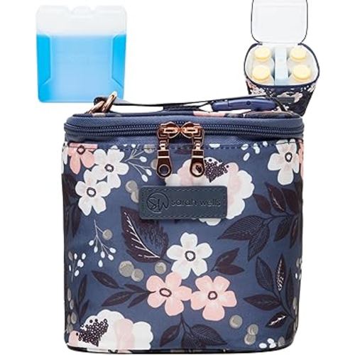 Sarah Wells Cold Gold Breastmilk Cooler with Ice Pack
