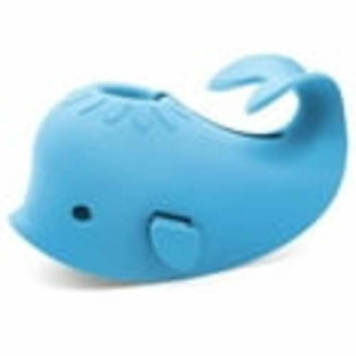 Baby Bathtub Faucet Cover- Soft Silicone Bathtub Faucet Safety Toys(Blue)