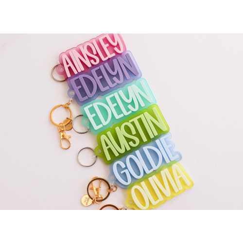 Personalized Backpack Name tag, Personalized Keychain, Personalized name plate, Name keychain, name tag, name plate, back to school name tag