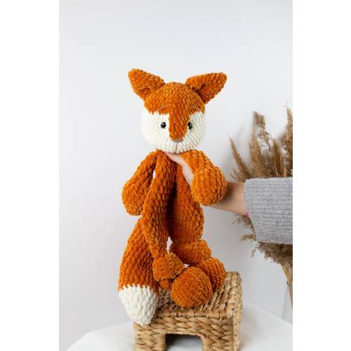 Animal Baby Comforter Toy | Fox
