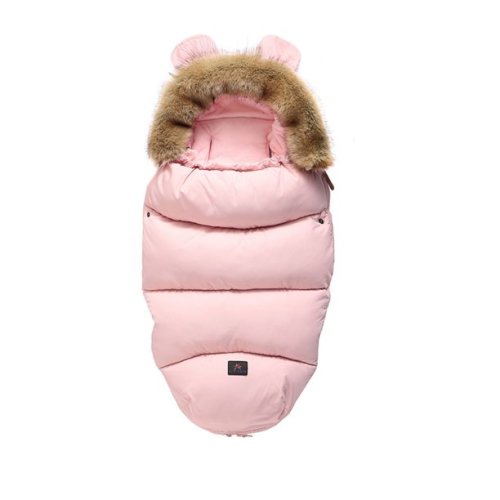 Emmababy Baby Down Sleeping Bag For Stroller - Pink