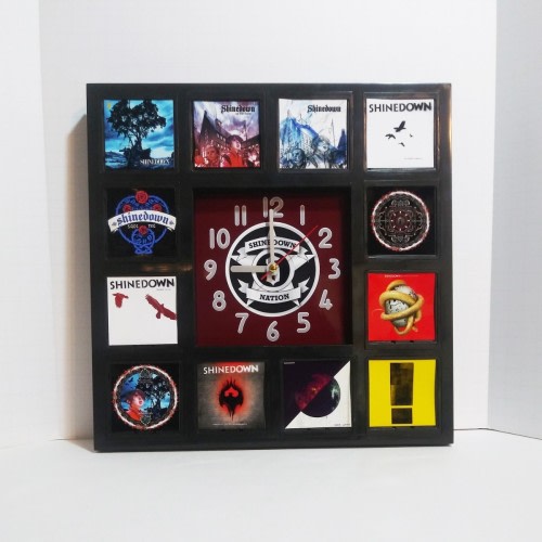 Shinedown Wall Clock Rock Band Album LP CD Cover Replica Art