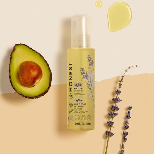 Honest Lavender Body Oil, Calm