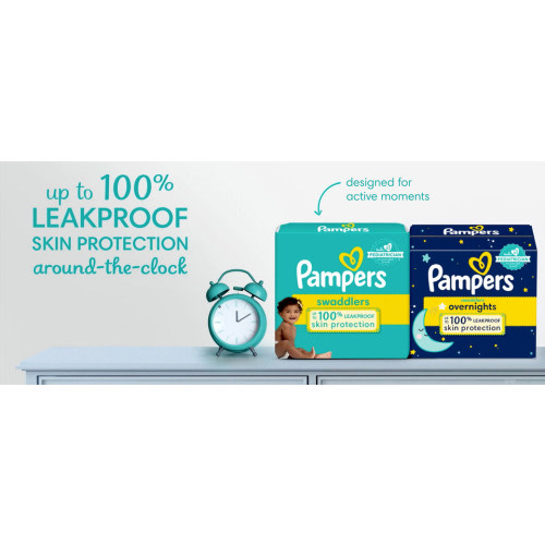 Pampers Swaddlers Diapers, Size 2, 144 Count (Select for More Options)