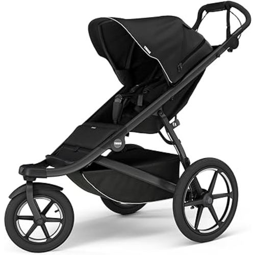 Thule Urban Glide 3 Single Child All-Terrain Stroller, Full-Suspension System, Air-Filled Tires, Upright seat with Adjustable Recline and Built-in legrest