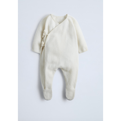 100% CASHMERE JUMPSUIT - Ecru | ZARA United States, 0-3mo