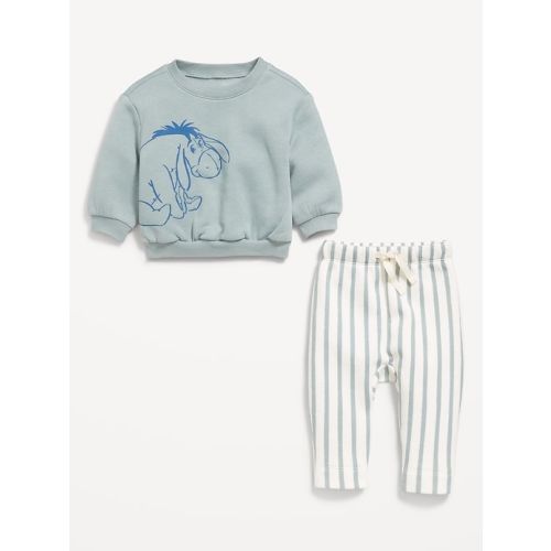 Disney© Crew-Neck Sweatshirt and Sweatpants Set for Baby